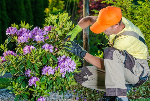 Worker wearing full PPE before starting job